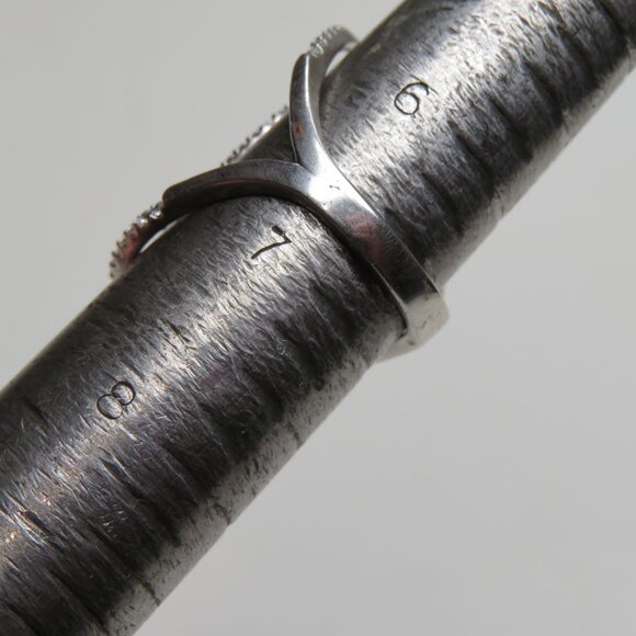 *Sterling Silver Diamond Ring Band - Picture 4 of 4